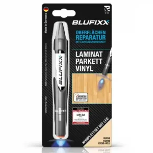 BLUFIXX KIT DE REPARAȚIE PENTRU LEMN ȘI SUPRAFEȚE DIN VINILIN - NUANȚA DE CULOARE PENTRU FAG, MOLID, STEJAR DESCHIS Ofertă specială