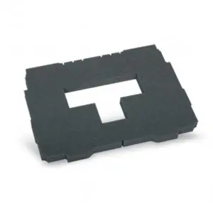 Baza personalizabila din spuma, 25 mm, neteda - 80101005 pentru Systainer Plată sigură