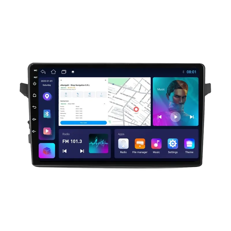 Ofertă Navigatie Suzuki Celerio (dupa 2014) cu Android, 1GB RAM, 16 GB, Ecran IPS 9" 1024 x 600, WiFi, Bluetooth, suport camera DVR