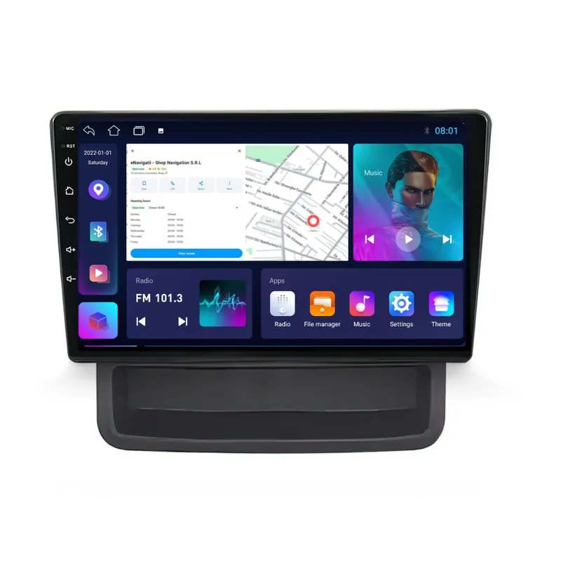 Navigatie Opel Vivaro A (2010-2014) cu Android, 1GB RAM, 16 GB, Ecran IPS 10" 1024 x 600, WiFi, Bluetooth, suport camera DVR Preț mic