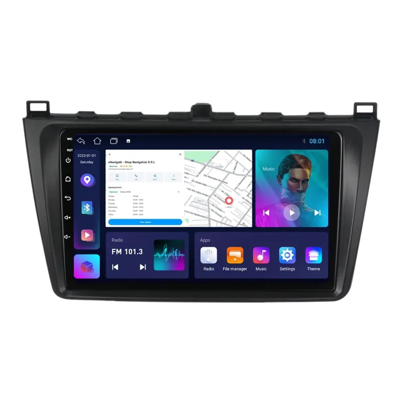 Navigatie Mazda 6 (2008-2013) cu Android, 1GB RAM, 16 GB, Ecran IPS 9" 1024 x 600, WiFi, Bluetooth, suport camera DVR Cumpără acum