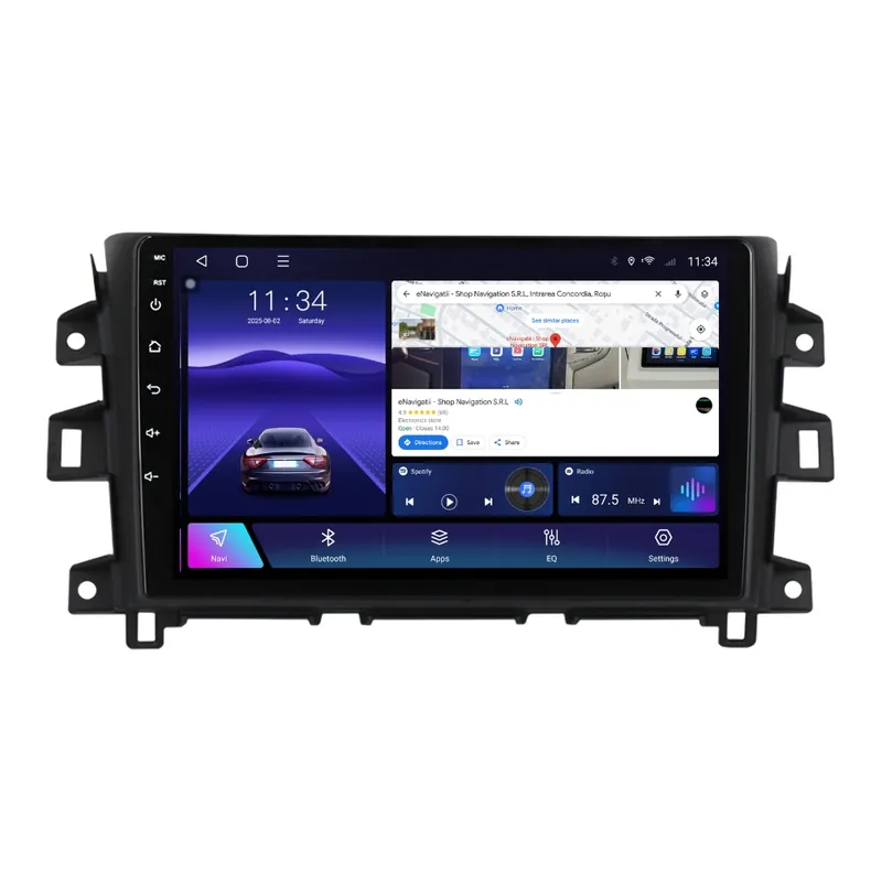 Navigatie Nissan Navara NP300 D23 (dupa 2014) cu Android, 1GB RAM, 16 GB, Ecran IPS 9" 1024 x 600, WiFi, Bluetooth, suport camera DVR Reducere de preț