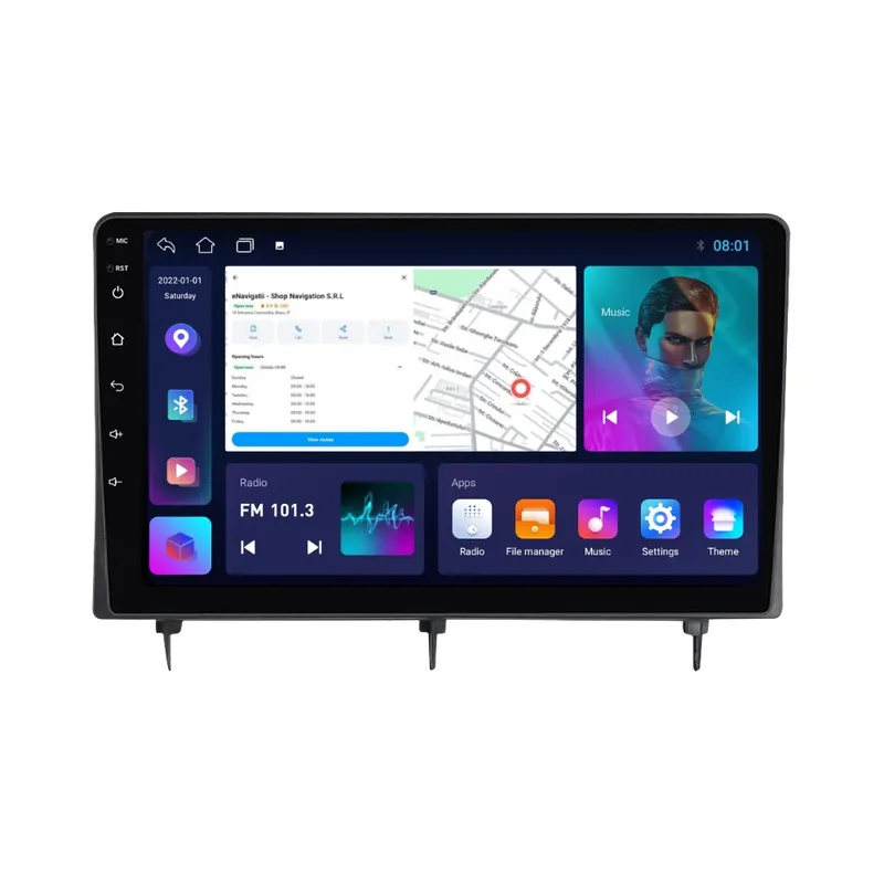 Navigatie Honda Civic XI (dupa 2021) cu Android, 1GB RAM, 16 GB, Ecran IPS 10" 1024 x 600, WiFi, Bluetooth, suport camera DVR Vezi acum