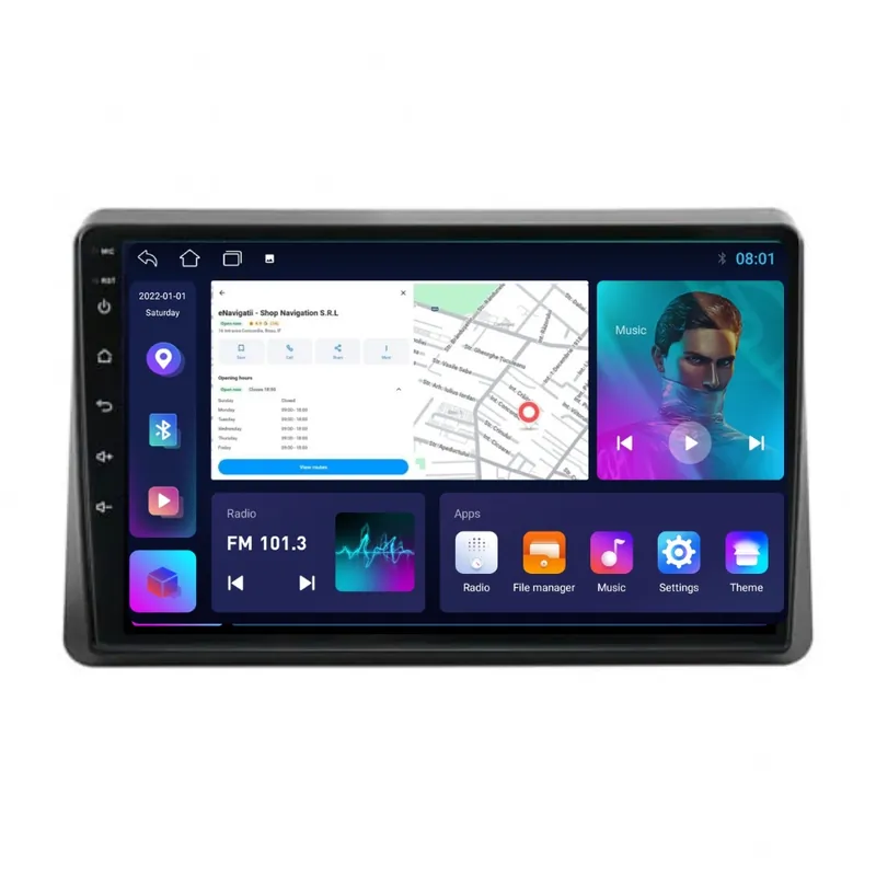 Navigatie Renault Master 3 (2020-2024) cu Android, 1GB RAM, 16 GB, Ecran IPS 10" 1024 x 600, WiFi, Bluetooth, suport camera DVR Ofertă exclusivă