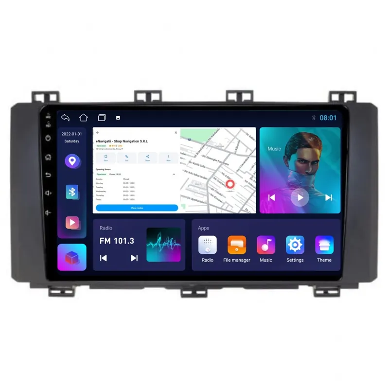 Transport gratuit Navigatie Seat Ateca (dupa 2016) cu Android, 2GB RAM, 32 GB, Ecran IPS 9" 1280 x 720, CarPlay & Android Auto, WiFi, Bluetooth, suport camera DVR