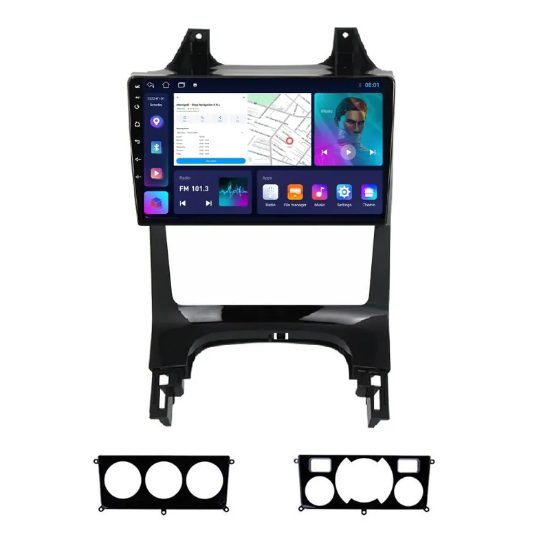 Lichidare de stoc Navigatie Peugeot 5008 I (2009-2016) cu Android, 2GB RAM, 32 GB, Ecran IPS 9" 1280 x 720, CarPlay & Android Auto, WiFi, Bluetooth, suport camera DVR