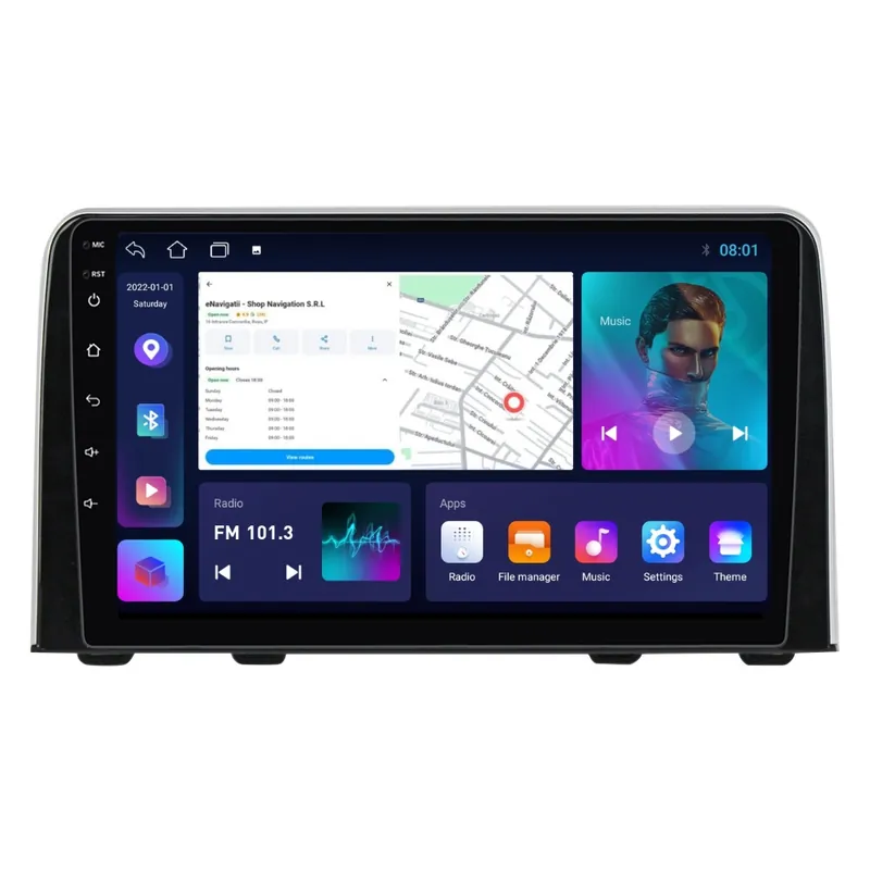 Navigatie Honda CR-V V (2017-2022) cu Android, 2GB RAM, 32 GB, Ecran IPS 9" 1280 x 720, CarPlay & Android Auto, WiFi, Bluetooth, suport camera DVR Reduceri