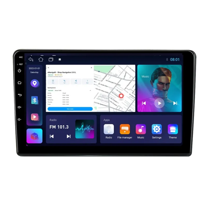 Navigatie Nissan Pathfinder III R51 (2005-2014) cu Android, 1GB RAM, 16 GB, Ecran IPS 9" 1024 x 600, WiFi, Bluetooth, suport camera DVR Reducere de preț