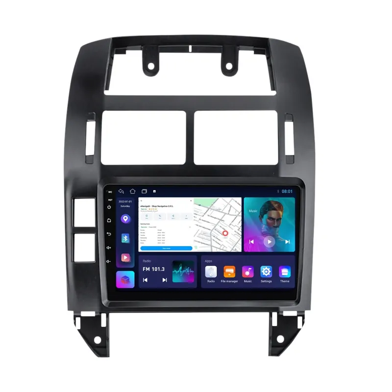 Navigatie VW Polo 9N (2001-2012) cu Android, 2GB RAM, 32 GB, Ecran IPS 9" 1280 x 720, CarPlay & Android Auto, WiFi, Bluetooth, suport camera DVR Vezi acum