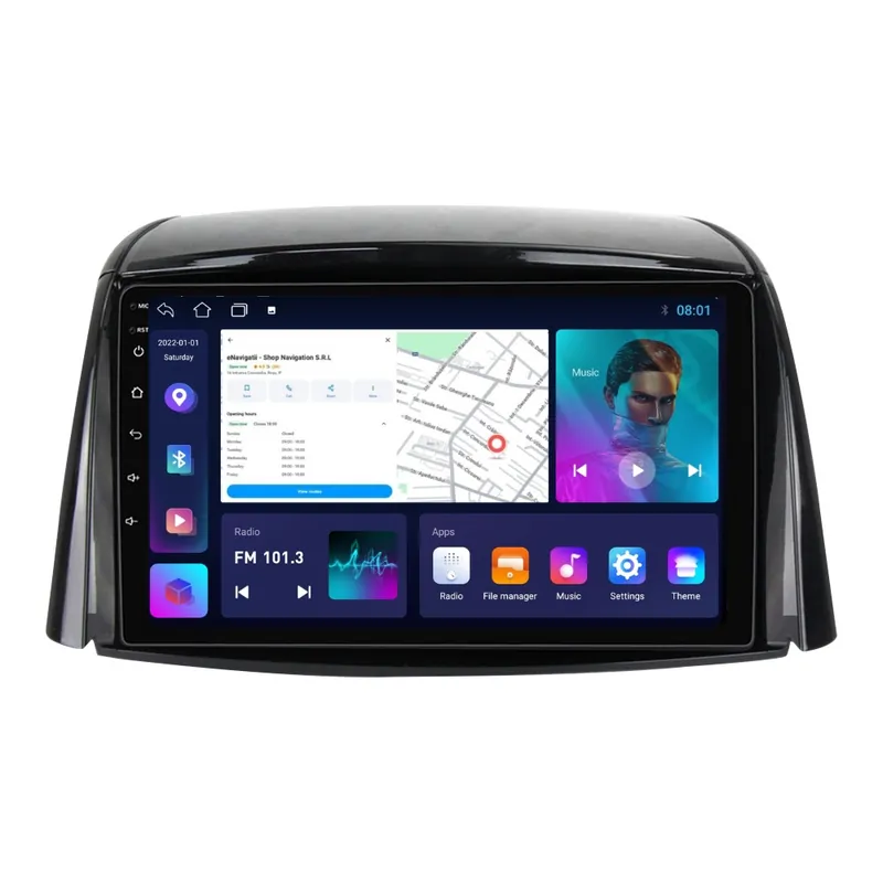 Livrare expres Navigatie Renault Koleos 1 (2008-2016) cu Android, 2GB RAM, 32 GB, Ecran IPS 9" 1280 x 720, CarPlay & Android Auto, WiFi, Bluetooth, suport camera DVR