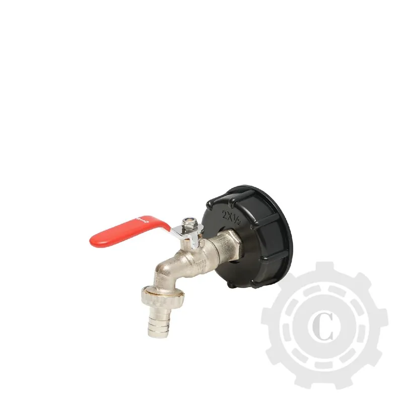 Comandă acum ROBINET BAZIN IBC ALAMA S60X6X1/2 CU FILET INT 60MM