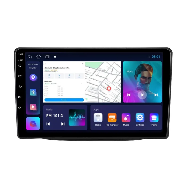 Navigatie Kia Sorento II (2012-2015) cu Android, 2GB RAM, 32 GB, Ecran IPS 9" 1280 x 720, CarPlay & Android Auto, WiFi, Bluetooth, suport camera DVR Premium