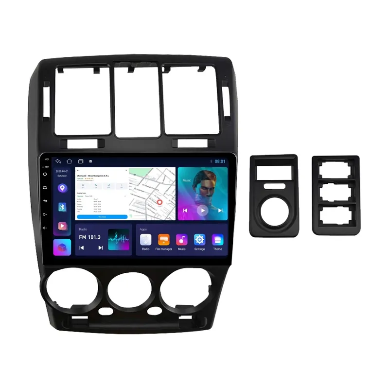 Navigatie Hyundai Getz (2001-2011) cu Android, 2GB RAM, 32 GB, Ecran IPS 9" 1280 x 720, CarPlay & Android Auto, WiFi, Bluetooth, suport camera DVR Nu rata