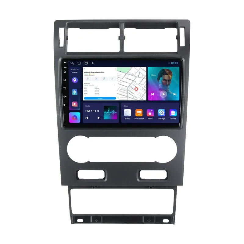 Navigatie Ford Mondeo III (2000-2007) cu Android, 1GB RAM, 16 GB, Ecran IPS 9" 1024 x 600, WiFi, Bluetooth, suport camera DVR Retur gratuit