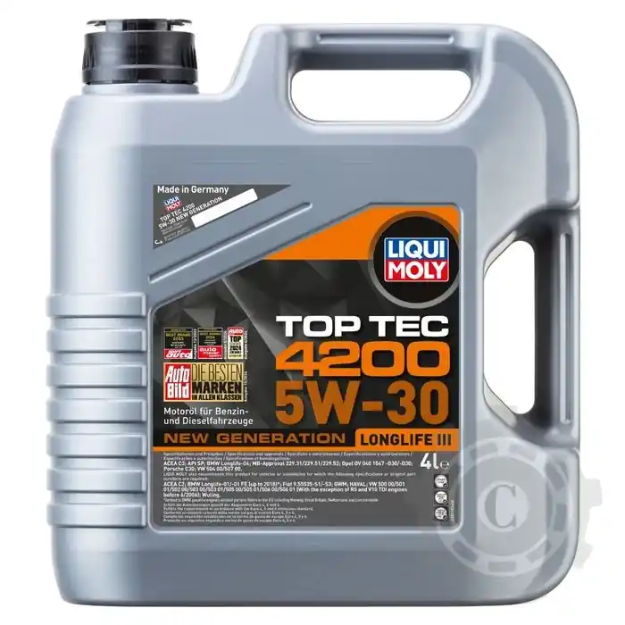 Comandă acum ULEI LIQUI MOLY TOP TEC 4200 5W30 4L