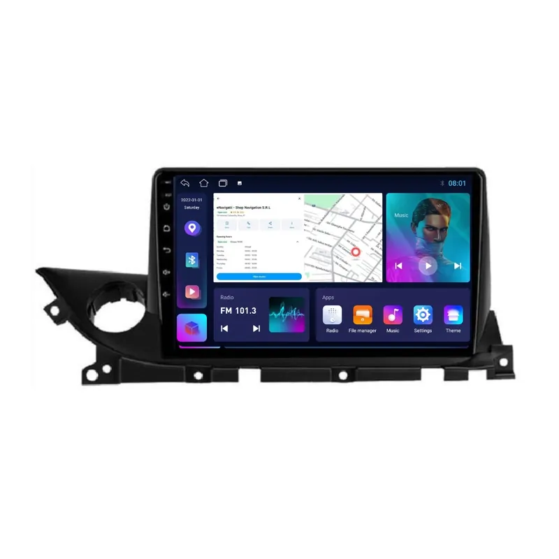 Navigatie Mazda 6 (dupa 2018) cu Android, 1GB RAM, 16 GB, Ecran IPS 9" 1024 x 600, WiFi, Bluetooth, suport camera DVR Preț mic