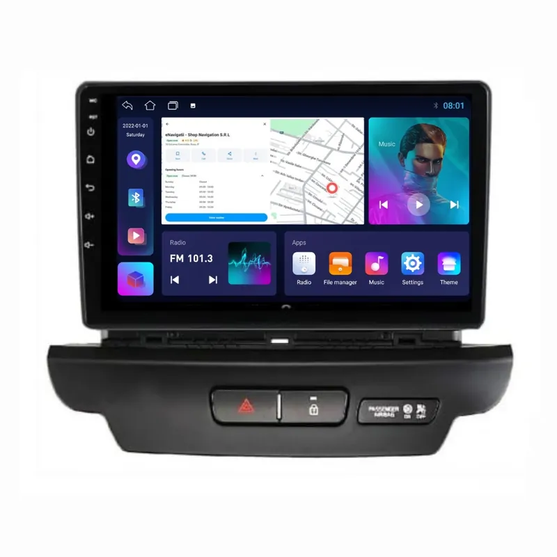 Navigatie Kia Ceed ProCeed XCeed (2018-2020) cu Android, 1GB RAM, 16 GB, Ecran IPS 9" 1024 x 600, WiFi, Bluetooth, suport camera DVR Expediere rapidă