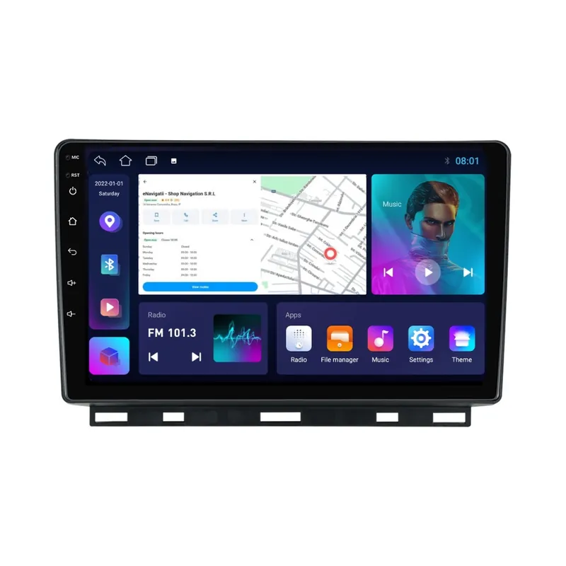 Navigatie Renault Zoe (dupa 2019) cu Android, 2GB RAM, 32 GB, Ecran IPS 9" 1280 x 720, CarPlay & Android Auto, WiFi, Bluetooth, suport camera DVR Reduceri