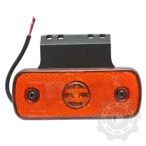 Livrare rapidă Lampa gabarit laterale LED galbena 12V-24V