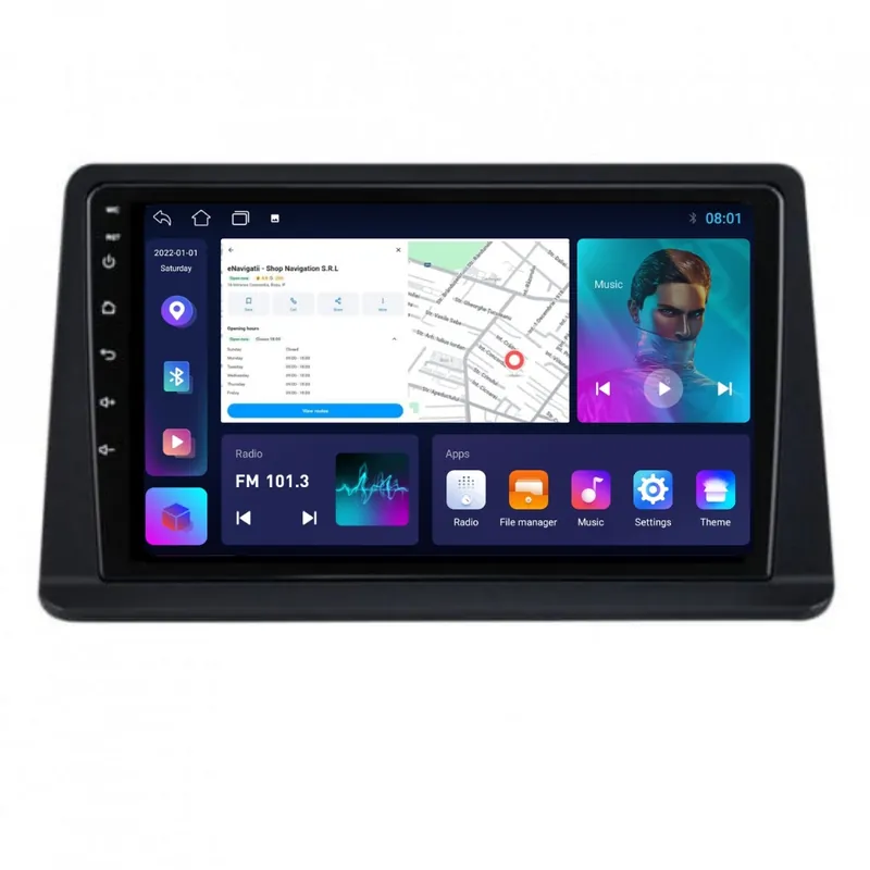 Navigatie Mitsubishi Pajero II (1990-2001) cu Android, 2GB RAM, 32 GB, Ecran IPS 9" 1280 x 720, CarPlay & Android Auto, WiFi, Bluetooth, suport camera DVR Mai ieftin