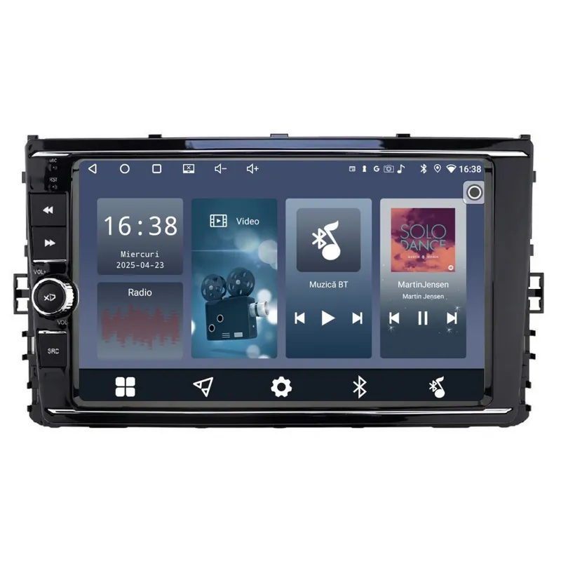 Retur ușor Navigatie Piloton VW T-Roc (dupa 2017) - 2GB RAM, 32GB, Quad Core 1.5Ghz, Display In-Cell