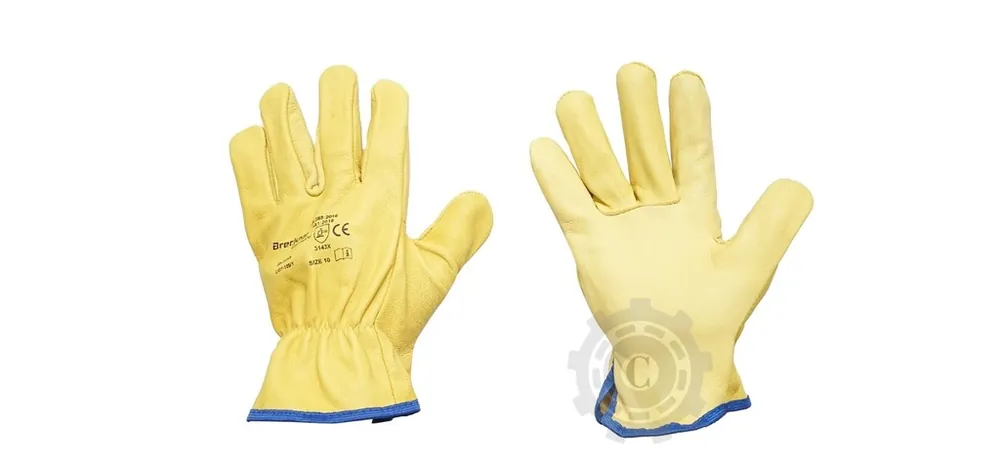 Chilipir MANUSI DE PROTECTIE DIN PIELE MARIMEA 10 GALBEN