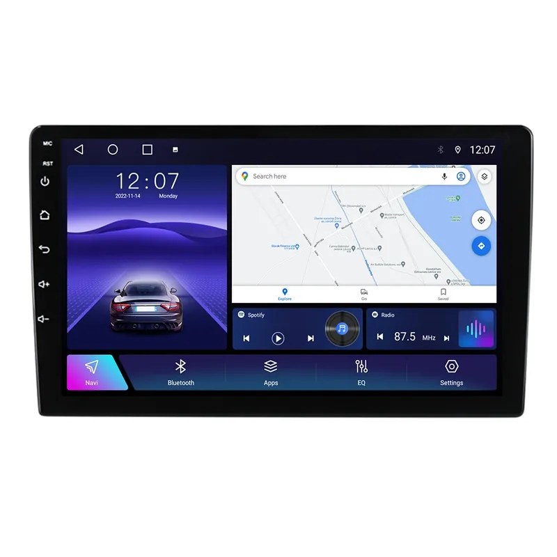 Navigatie Skoda Fabia I (1999-2008) cu Android, 2GB RAM, 32GB ROM, Ecran 9" Touchscreen, CarPlay, SIM 4G Cel mai bun preț