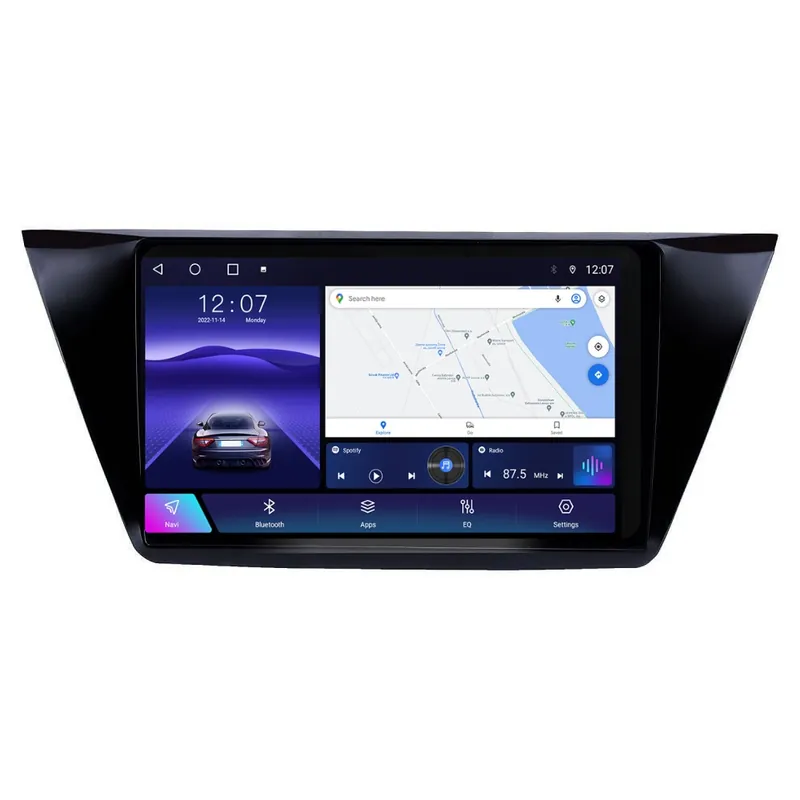Ofertă Navigatie Dedicata VW Touran III (2015+) cu Android, CarPlay, Octa-Core, 2GB RAM, Ecran 9" Touchscreen, SIM 4G
