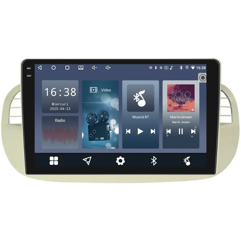 Promoție Navigatie Piloton Fiat 500 (2007-2015) - 2GB RAM, 32GB, Quad Core 1.5Ghz, Display In-Cell