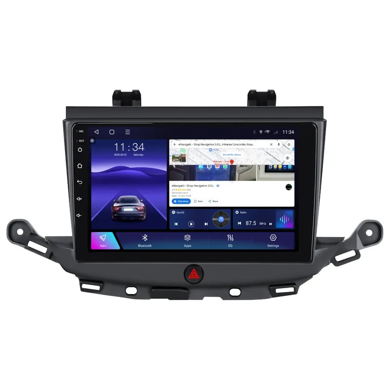 Navigatie Opel Astra K Sedan (2015-2021) cu Android, 2GB RAM, 32GB ROM, Ecran 9" Touchscreen, CarPlay Retur ușor