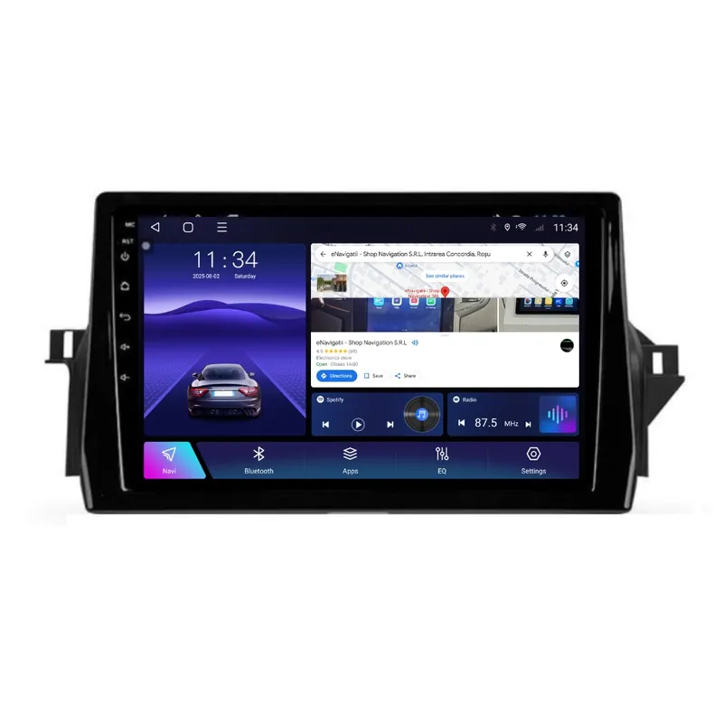 Nu rata Navigatie Toyota Camry (2021+) cu Android, 2GB RAM, 32GB ROM, Ecran 10" Touchscreen, CarPlay, SIM 4G