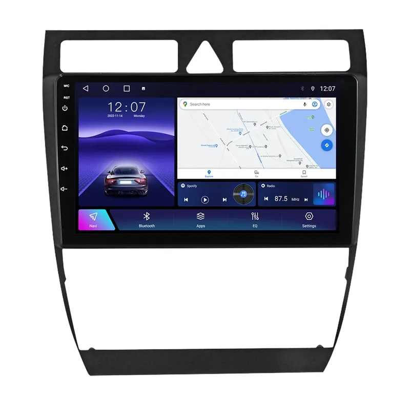 Ofertă Navigație Dedicată Audi A6 C5 (1997-2005) 2GB RAM, 32GB, Ecran QLED 9", CarPlay, Android Auto, Slot SIM 4G