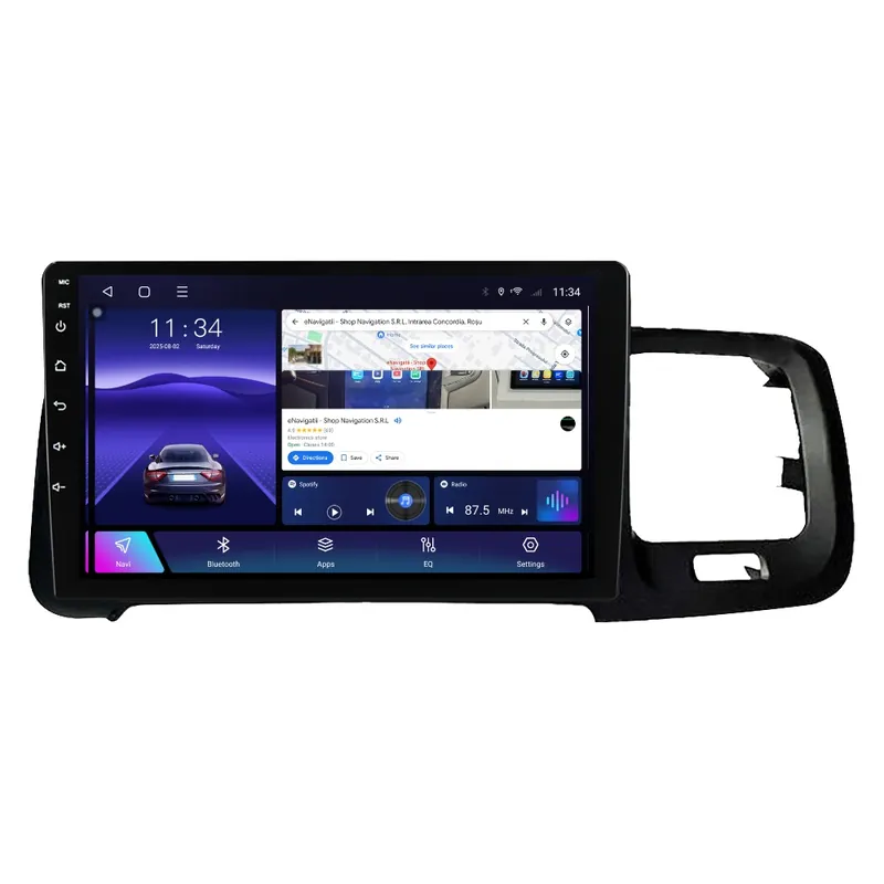 Navigatie Volvo V60 I (2010-2014) cu Android, 2GB RAM, 32GB ROM, Ecran 9" Touchscreen, CarPlay, SIM 4G Discount