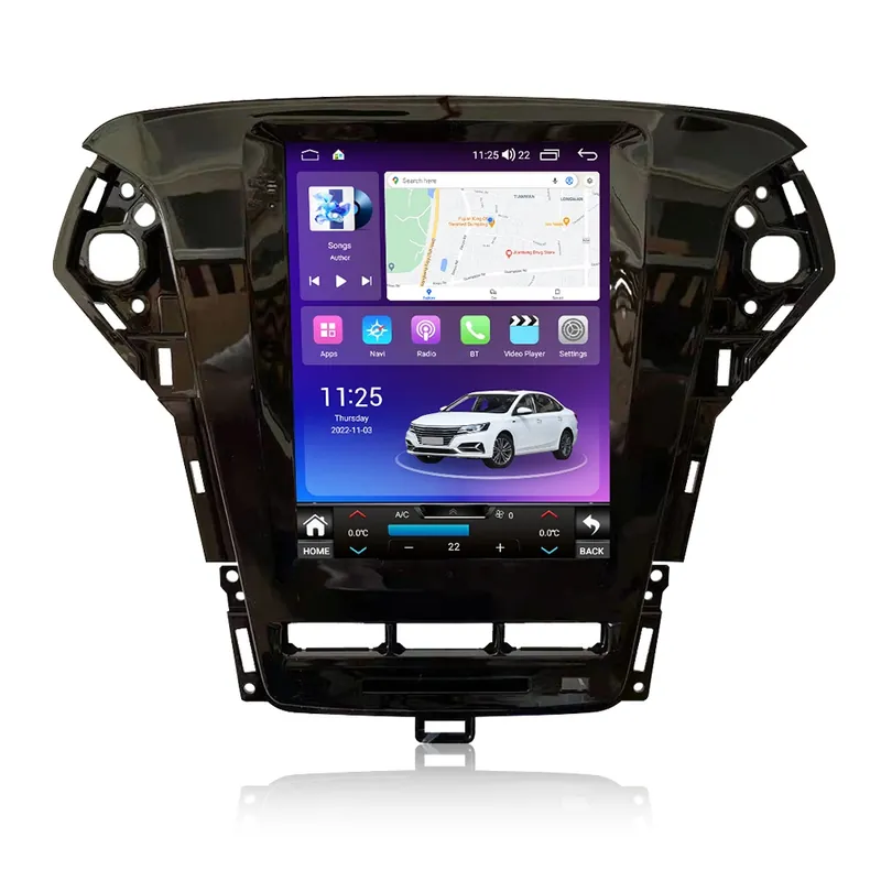 Nu rata Navigatie Tip Tesla Ford Mondeo IV 2011-2014 cu navigatie originala 9.7 INCH 2 GB RAM + 32 GB ROM QLED 4 CORE CARPLAY COOLER