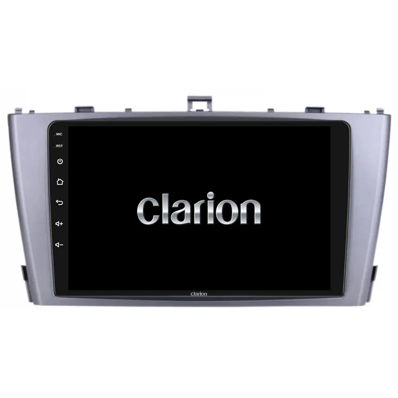 Ofertă specială Navigatie Android Clarion GL-300 XD3326 9 Inch Toyota Avensis T27 (2009-2015) rama argintie, 2 GB, 32 GB, IPS