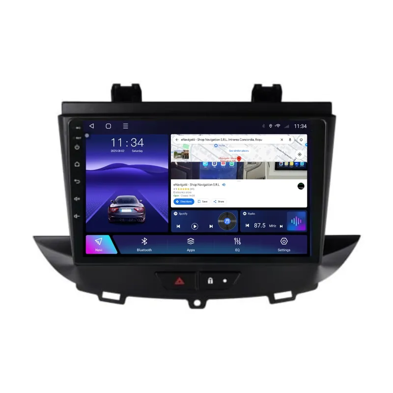Comandă acum Navigatie Opel Grandland X (2017-2021) cu Android, 2GB RAM, 32GB ROM, Ecran 9" Touchscreen, CarPlay, SIM 4G