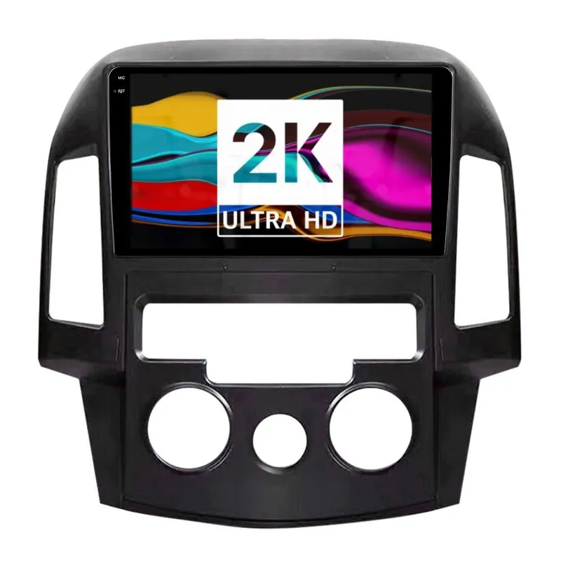 Navigatie Android 2K Hyundai I30 FD (2007-2012) - Clima manuala cu Android, 2 GB RAM, 32 GB, Ecran QLED 9.5 Inch 2000x1200, CarPlay Wireless, 4G Lichidare de stoc