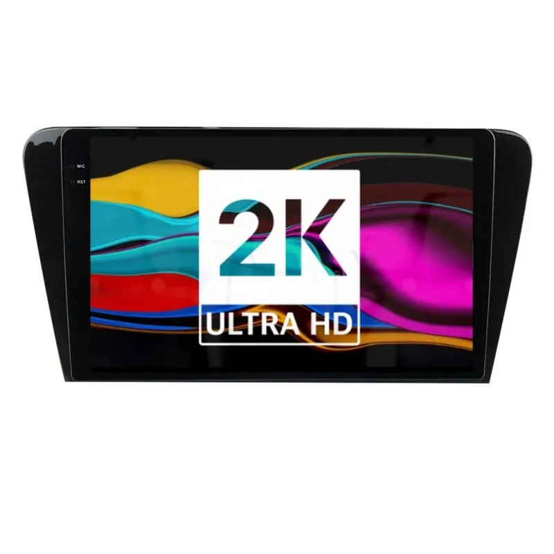 Disponibil imediat Navigatie Android 2K Skoda Octavia III (2013-2020) cu Android, 2 GB RAM, 32 GB, Ecran QLED 10.36 Inch 2000x1200, CarPlay Wireless, 4G