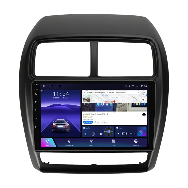 Doar azi Navigatie Mitsubishi ASX (2016-2019) cu Android, 4GB RAM, 64GB ROM, Ecran QLED 9" Touchscreen, CarPlay Wireless, DSP