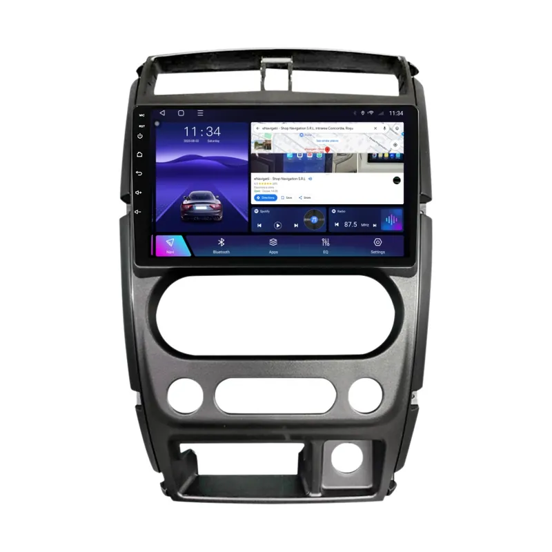 Ofertă specială Navigatie Suzuki Jimny (2005-2018) cu Android, 4GB RAM, 64GB ROM, Ecran QLED 9" Touchscreen, CarPlay Wireless, DSP