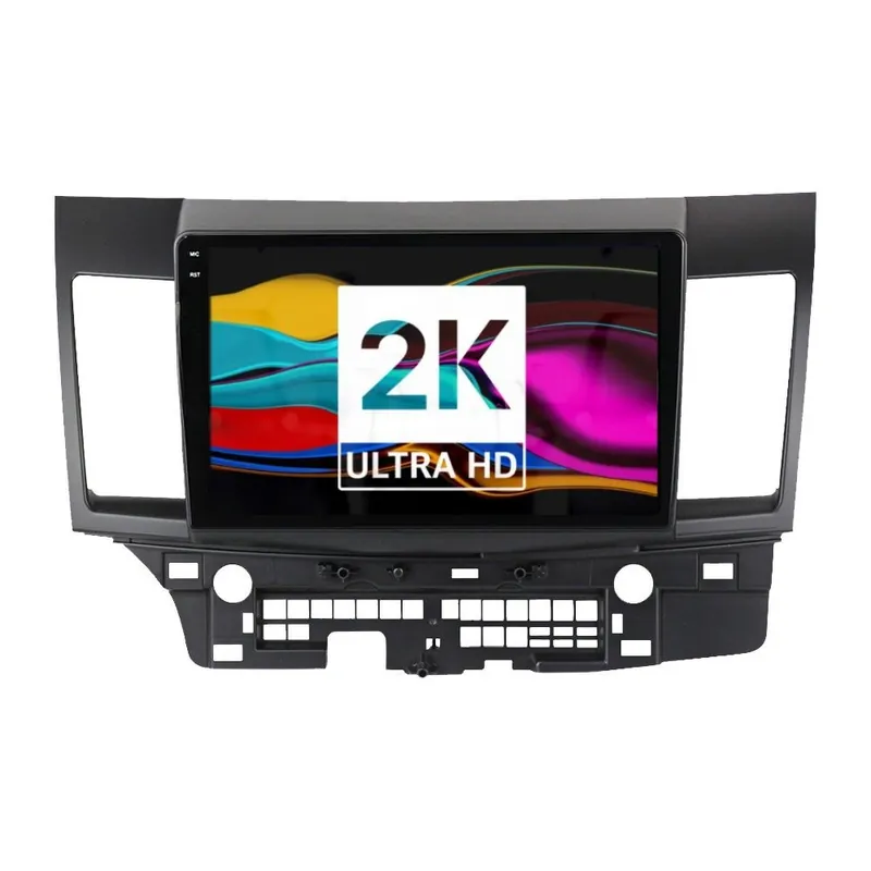 Cumpărături sigure Navigatie Android 2K Mitsubishi Lancer IX (2006-2010) cu Android, 2 GB RAM, 32 GB, Ecran QLED 9.5 Inch 2000x1200, CarPlay Wireless, 4G