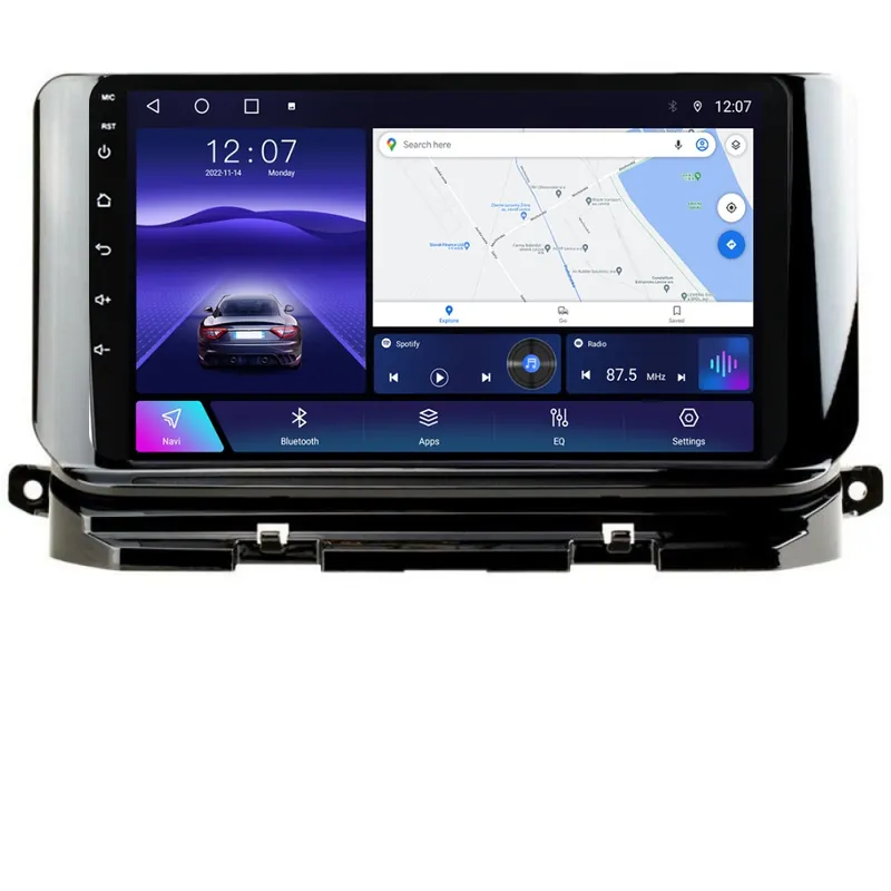 Navigatie Skoda Octavia IV (2020-2024) cu Android, 4GB RAM, 64GB ROM, Ecran QLED 10" Touchscreen, CarPlay Wireless, DSP Expediere rapidă