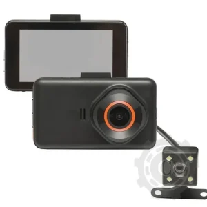 Plată securizată CAMERA VIDEO AUTO FATA/SPATE FHD CU DISPLAY 3 INCH LCD