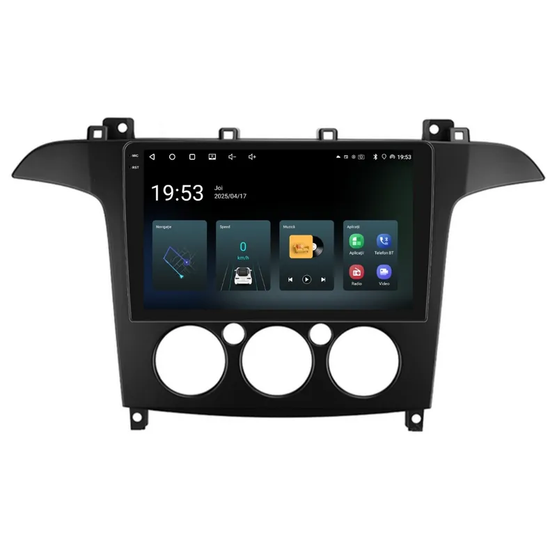 Navigatie Piloton Ford S-Max I (2006-2014) - 4GB RAM, 64GB, Quad Core 1.5Ghz, Display In-Cell Plată securizată