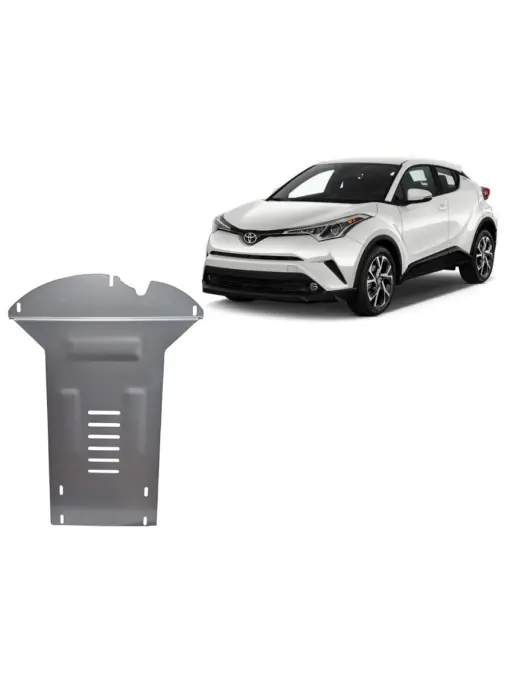 Reducere specială Scut antifurt din aluminiu pentru catalizator Toyota C-HR (2016-2023)