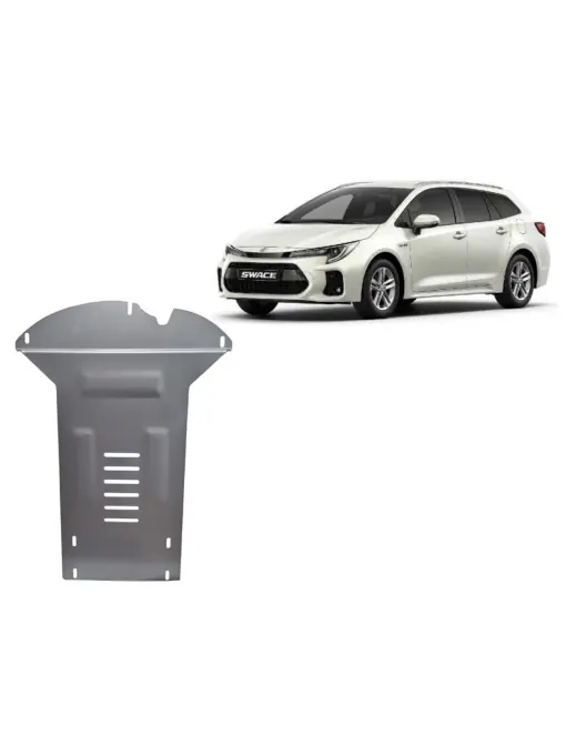Scut antifurt din aluminiu pentru catalizator Suzuki Swace (2020-2025) Retur ușor
