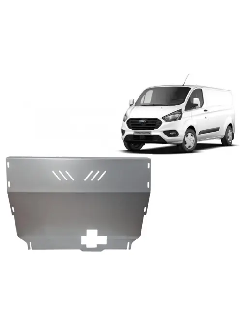 Scut motor din aluminiu Ford Transit Custom - Tracțiune față ( 2020-2023 ) Calitate înaltă