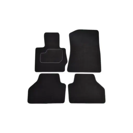 Set 4 covorase auto MAMMOOTH, Velur, pentru BMW X3 (F25) 2010-2017 OFF-ROAD/SUV, Negru Ofertă specială