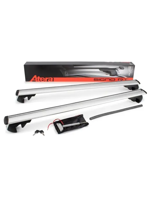 Bare transversale Atera SIGNO RT silver pentru Jeep Grand Cherokee (ZJ/ZG) 1993-1998 cu bare longitudinale inaltate Preț promoțional
