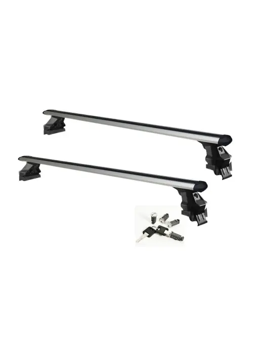 Bare transversale GV RAPIDO Aluminiu Premium Gri pentru Volkswagen Polo V (6R), 5 usi, model 2014-2017 cu plafon normal Reducere de preț